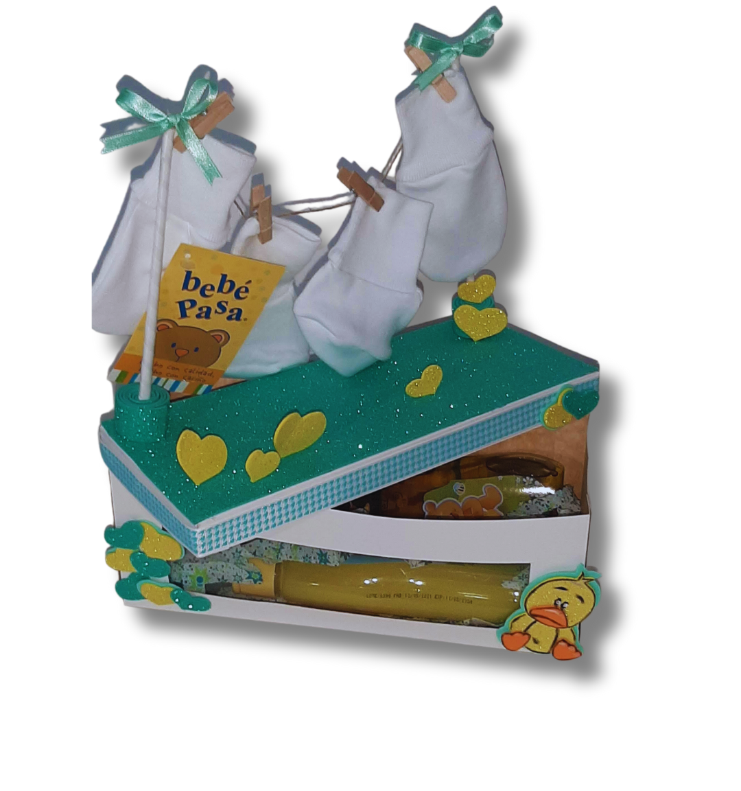 Caja Patito Regalo Para Bebé - Imagen 2