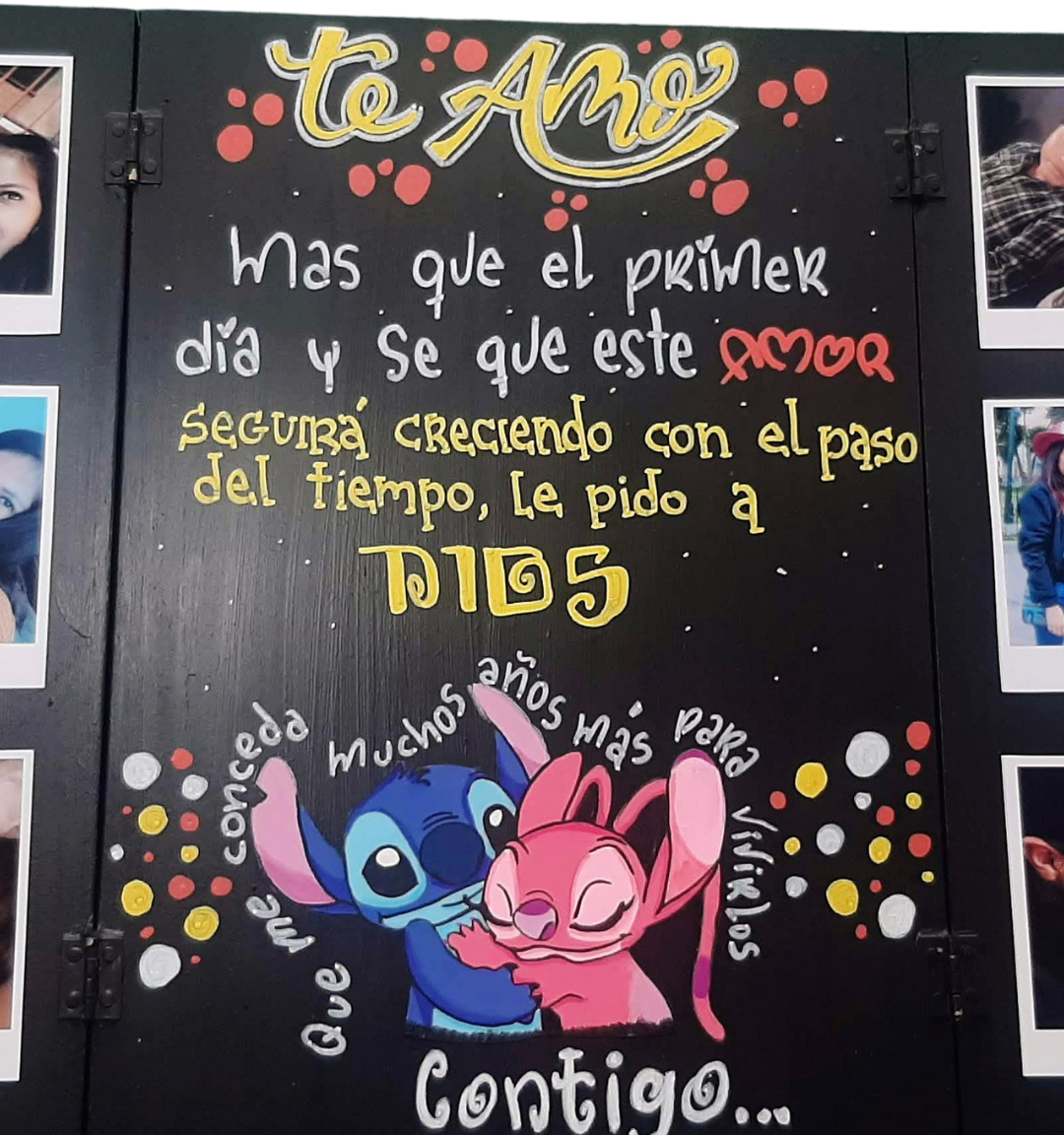 Pizarrón Personalizado con Bisagras para Escritorio - Imagen 8