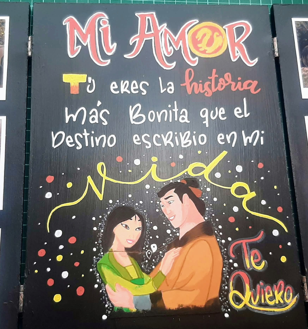 Pizarrón Personalizado con Bisagras para Escritorio - Imagen 12