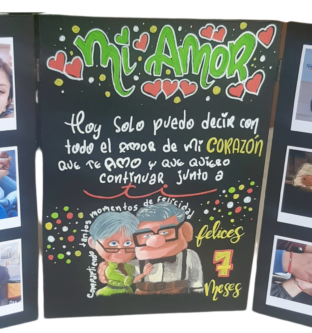 Pizarrón Personalizado con Bisagras para Escritorio - Imagen 18
