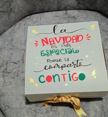 Caja con un toque especial