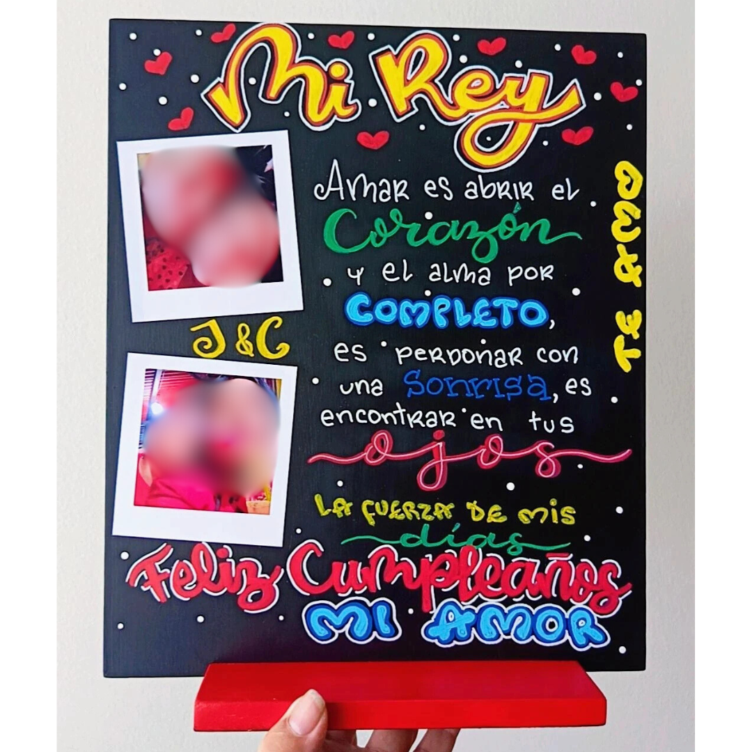 Tablita tipo pizarra - Imagen 2