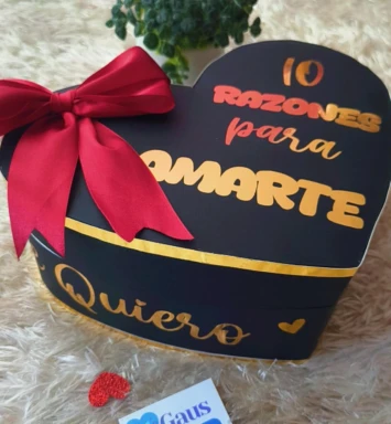 Caja 10 Razones Para Amarte
